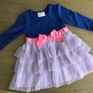 Hanna Andersson layered tulle dress